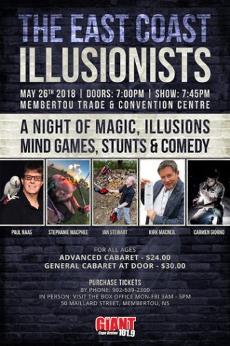 East Coast Magic Show Poster